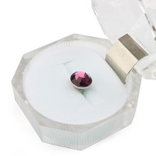 USD $ 4.29   Diamond Earphone Jack 3.55mm(Purple),