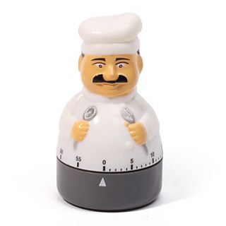 USD $ 7.09   Chef Design 60 Minute Kitchen Cooking Mechanical Timer