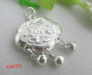  Amulet Sterling Silver Pendant Beads Fit Bracelet Charms SA605