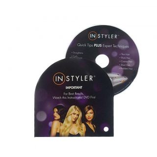 InStyler The Rotating Iron Hair Straightener Insructional DVD VIDEO 1