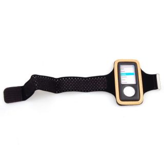 Black Tan Sports Armband Case for iPod Nano 5th Gen 5g