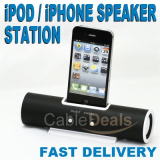 iPod Nano Touch iPhone Dock Docking Speaker Station Charger