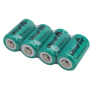 EUR € 6.61   ultrafire tr 15270 3.0V 800mAh genopladeligt Li ion