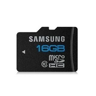 EUR € 21.61   Samsung 16gb classe 10 microSDHC scheda di memoria