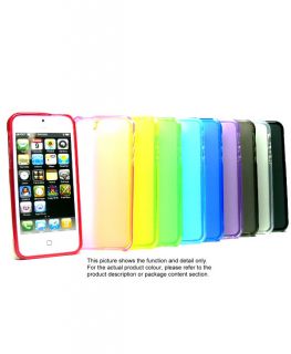  Silicone Soft Rubber Skin Cover Case for iPhone 5 U467B