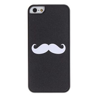 EUR € 2.57   Vit Mustasch Mönster Hard Case för iPhone 5, Gratis