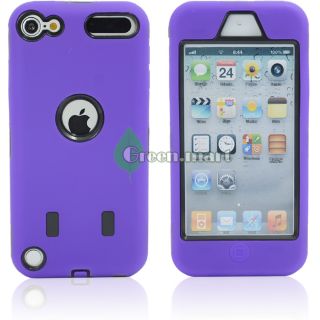  Silicone Hard Case Cover for Apple iPod Touch 5 5g 5th Bonus GM