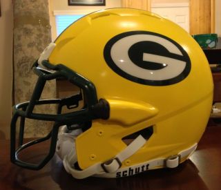 Green Bay Packers Schutt ion 4D Football Helmet
