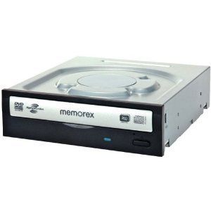 Memorex Internal 24x DVD ± RW DL Burner SATA Drive w Light Scribe for