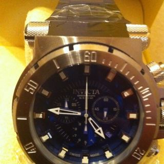 Invicta 1939 Coalition Forces Chrono Steel Blue Dial