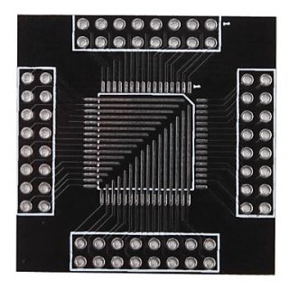 QFP TQFP LQFP 64 pin 0,5 millimetri passo e 0,85 millimetri smd a dip