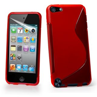Line Wave Gel Case Cover For Apple Touch5 iPod Touch 5G+ Screen