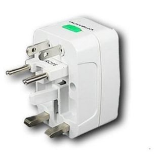 International Universal All in One Travel Power Plug Adapter for US UK