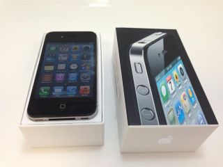 Apple iPhone 4 16GB Factory Unlocked Black GSM Cell Phone Smartphone