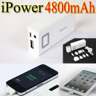 iPower 4800mAh Yoobao YB 602 Portable Power Bank for iPhone 4 4S iPad
