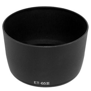 USD $ 4.99   ET 65 III Lens Hood for CANON EF 85mm 100mm 135mm 100 300