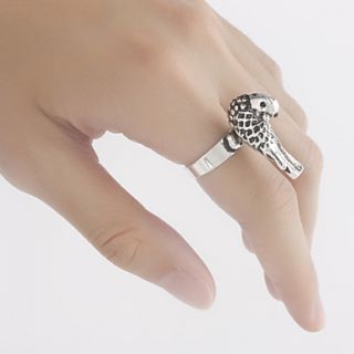 EUR € 1.65   fashionable gøg form sølv ring, Gratis Fragt På Alle