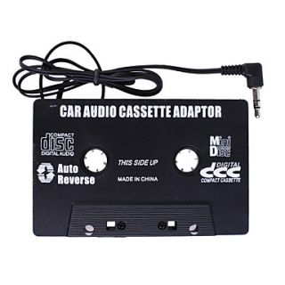 USD $ 2.59   Car Audio Cassette Adapter (Black),