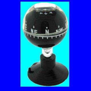Vintage Style Suction Cup Compass Ball Dash Dashboard Windshield New