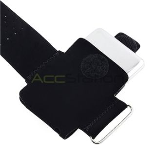 For Apple iPod Nano 3rd Gen Black Sport Armband Arm Band Case Skin