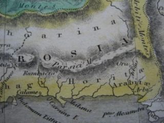 1836 Carey Lea Map Persia Iran Afghanistan Pakistan