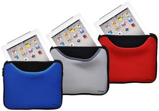 New Neoprene Carrying Cases for Apple iPad 3 Tablet