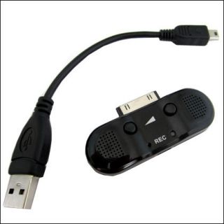 Plug in Recorder Mini Speaker for iPod NANO3 4 Classic