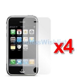 4X Screen Protector Accessories for iPod Touch 3rd 2nd Gen 3G 2G