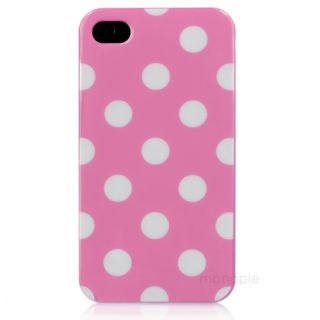  Dots Silicone TPU Skin Cover Case for iPhone 4 4G 4th 4S at T