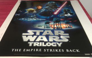 Star Wars Episode 5 Empire Strikes Back DVD Movie Poster 1 Sided