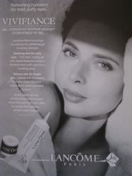 Young Isabella Rossellini clippings Lancome Ads RARE
