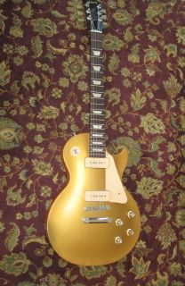 2011 Gibson Les Paul 60s Tribute Gold Top w OHSC Studio $1 
