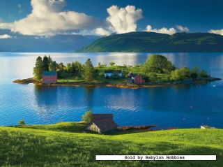  Ravensburger jigsaw puzzle 1500 pcs Island in Hordaland Norway 162574
