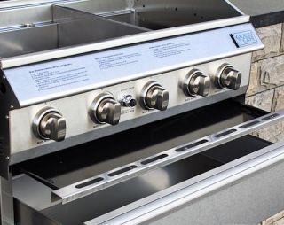 New Grand Cafe Stainless Steel Grill Island Barbeque