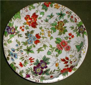 Vintage Daher Decorated Ware Metal Bowl 1971 Floral Design 951942