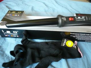 ISO Twister 25 18mm Pro Hair Curling Iron Curler Black