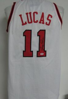 Jerry Lucas Ohio State Autographed Signed Jersey PSA DNA
