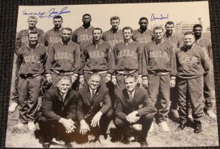1960 Olympic USA Team BK Jerry West Lucas Imhoff 16x20
