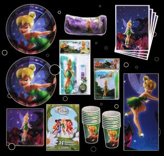  Disney Fairies Birthday Party Set Supplies for 16 Guests