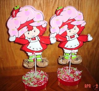 Vintage Strawberry Shortcake Party Decorations Supplies