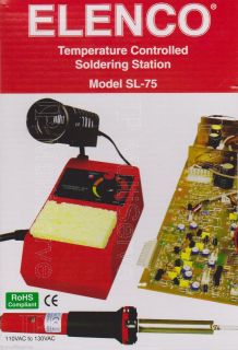 Adjustable Soldering Iron Station 48W Elenco SL 75
