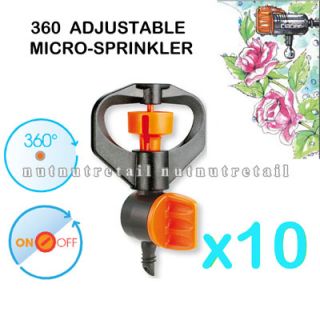  Drip Irrigation 360 Adjustable Micro Sprinkler Irrigation