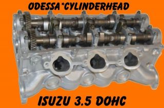 Isuzu Trooper Rodeo Axiom 3 5 V6 DOHC Cylinder Head
