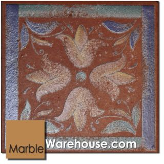 x6 Italian Decorative Ceramic Border Backsplash Tile