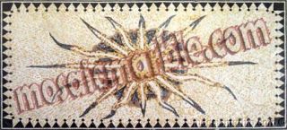 Italian Sun Marble Mosaic Art Tile Decor 99x49 53