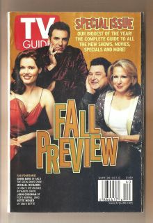 TV Guide Fall Preview Issue September 30 2000