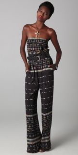 Twelfth St. by Cynthia Vincent Strapless Resort Jumpsuit