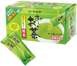 Japanese Green Tea Powder Stick Type Ito En Brand Cha 100 Product of