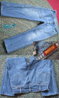 37x29 Vintage 70s Mens Denim Fade Bootcut Jeans USA