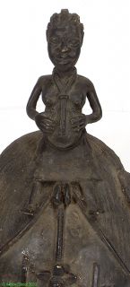 Benin Brass Bronze Cast Face Mask Nigeria Africa Sale Was $390
